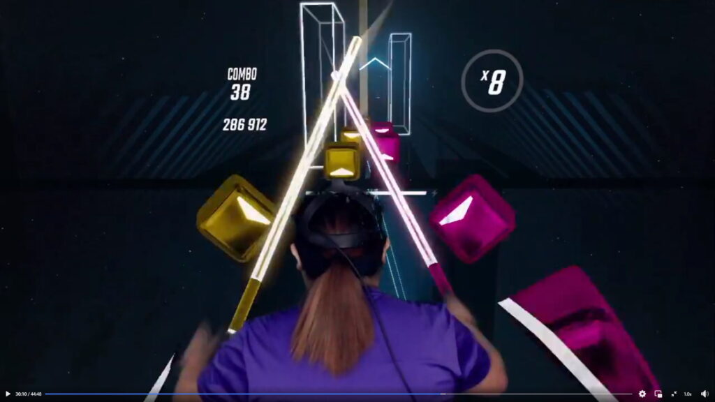 Beat Saber Mixed Reality