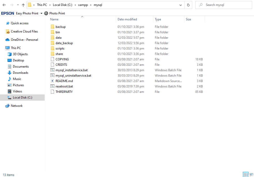 GIF of copying important file